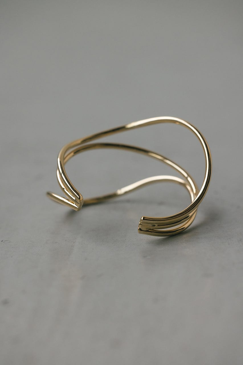 ウェーブバングル GLD FREE