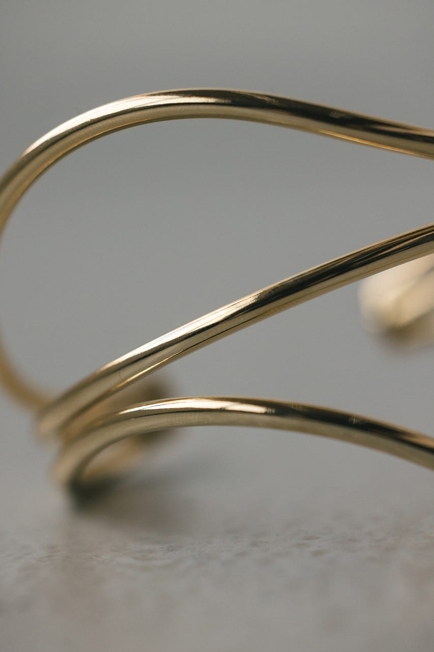 ウェーブバングル GLD FREE