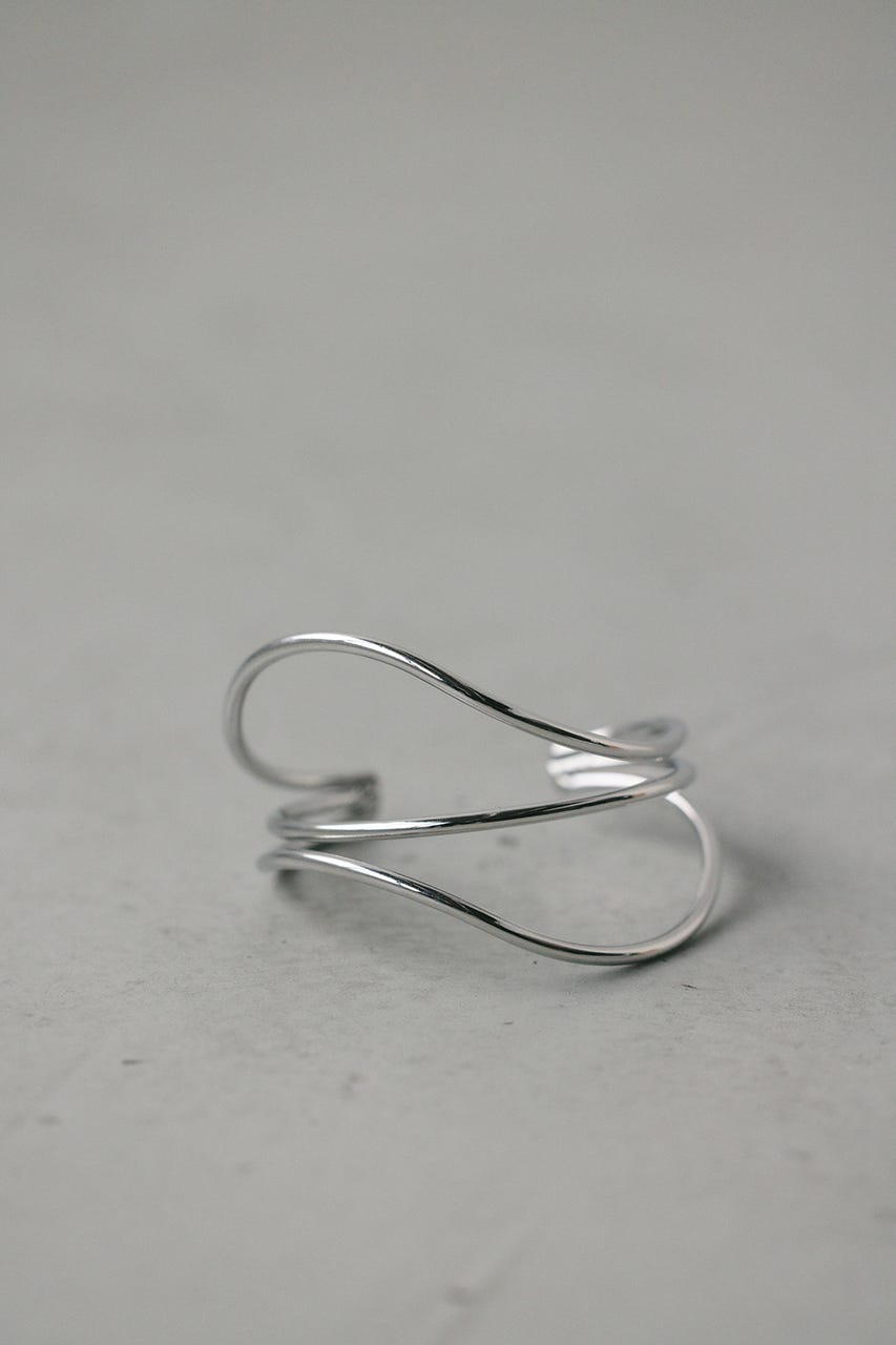 ウェーブバングル SLV FREE