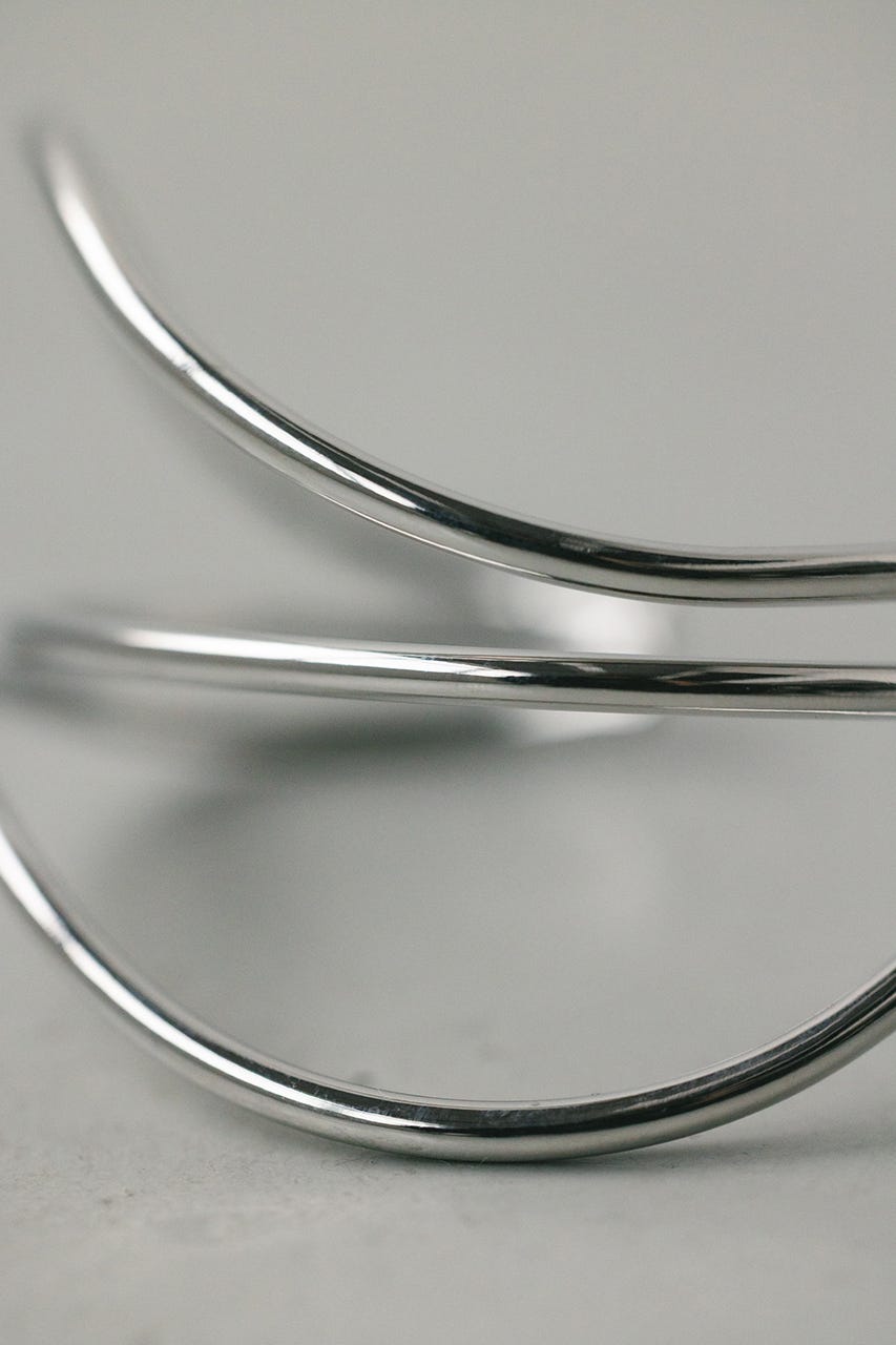 ウェーブバングル SLV FREE