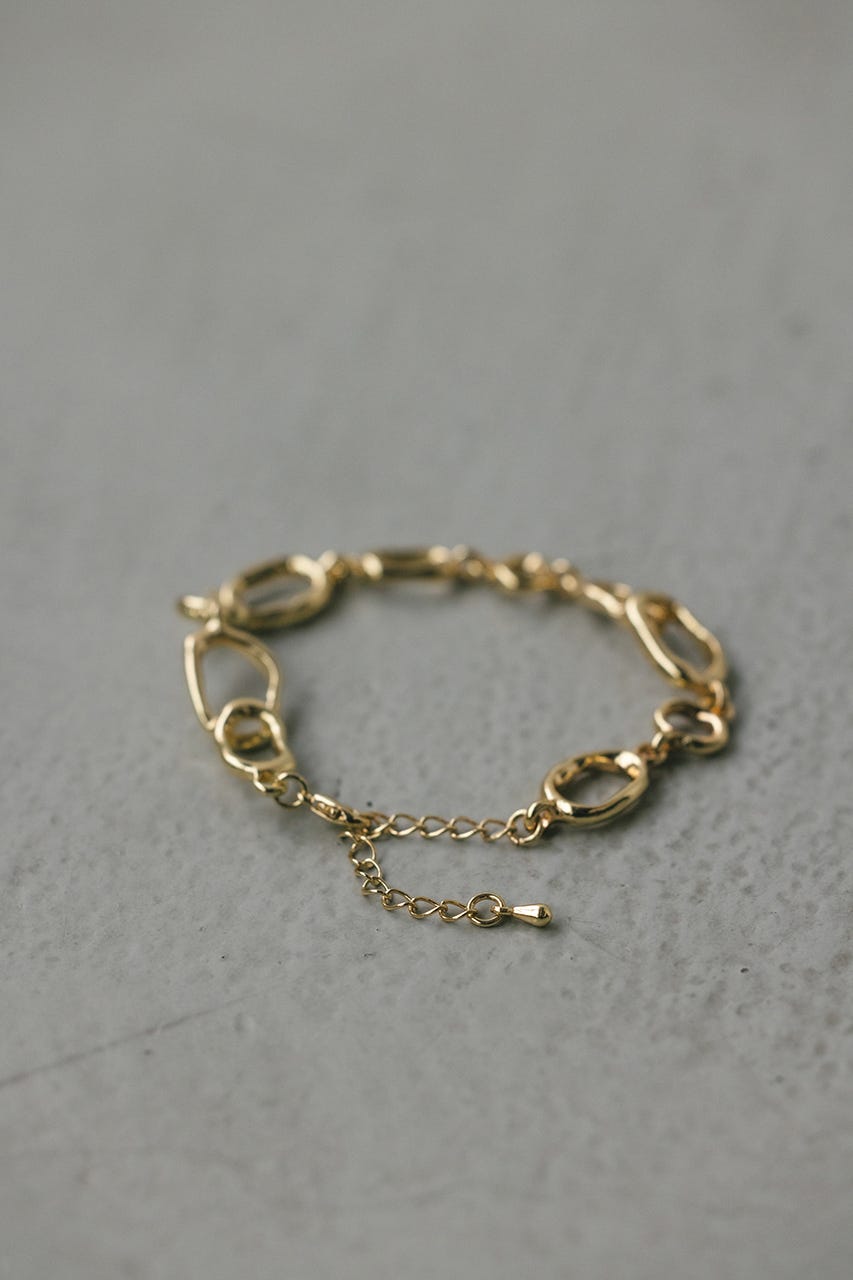 ランダムリングブレスレット GLD FREE