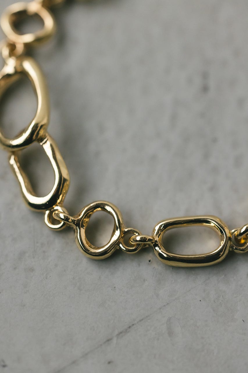 ランダムリングブレスレット GLD FREE