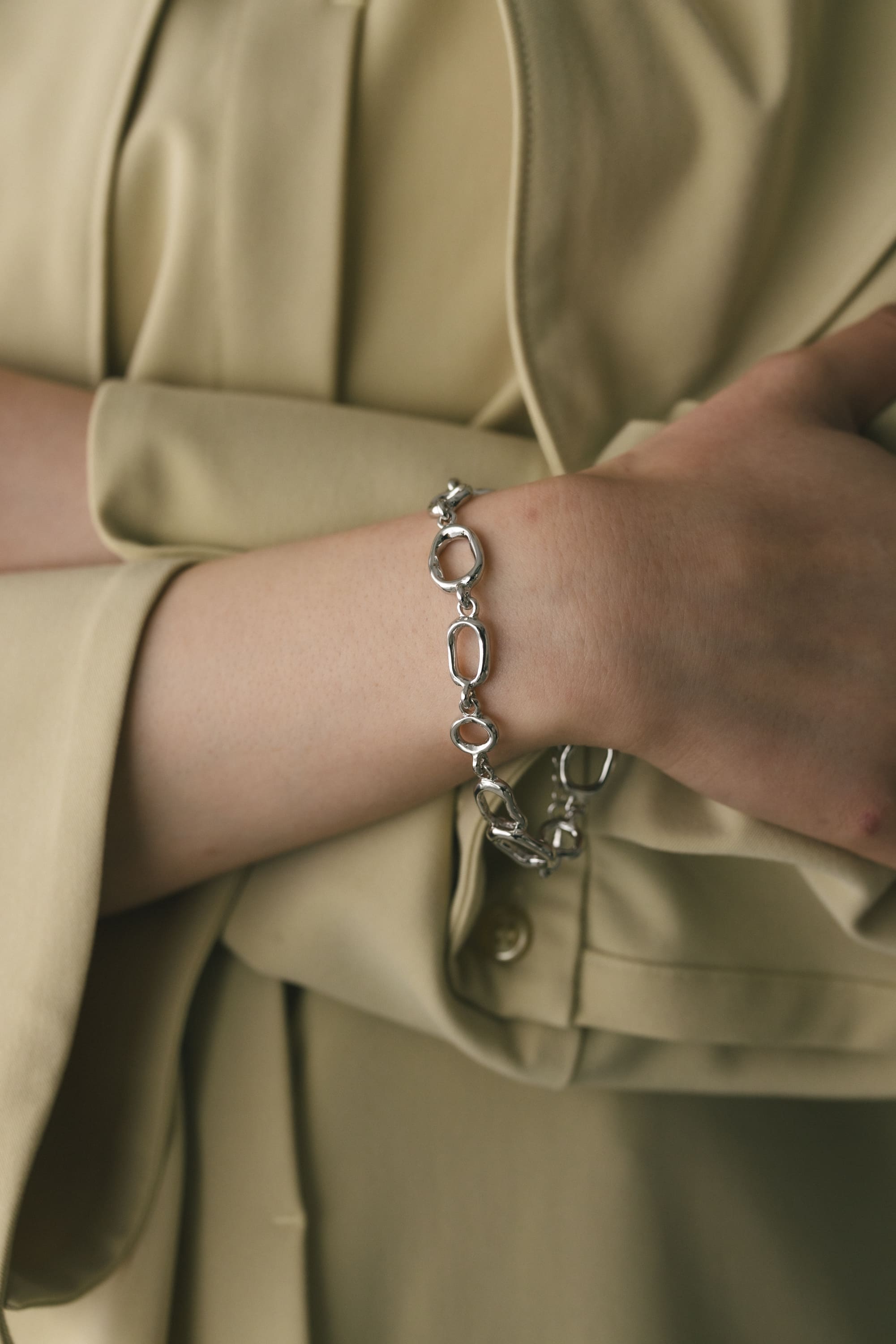 ランダムリングブレスレット SLV FREE