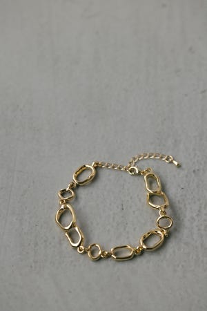 ランダムリングブレスレット