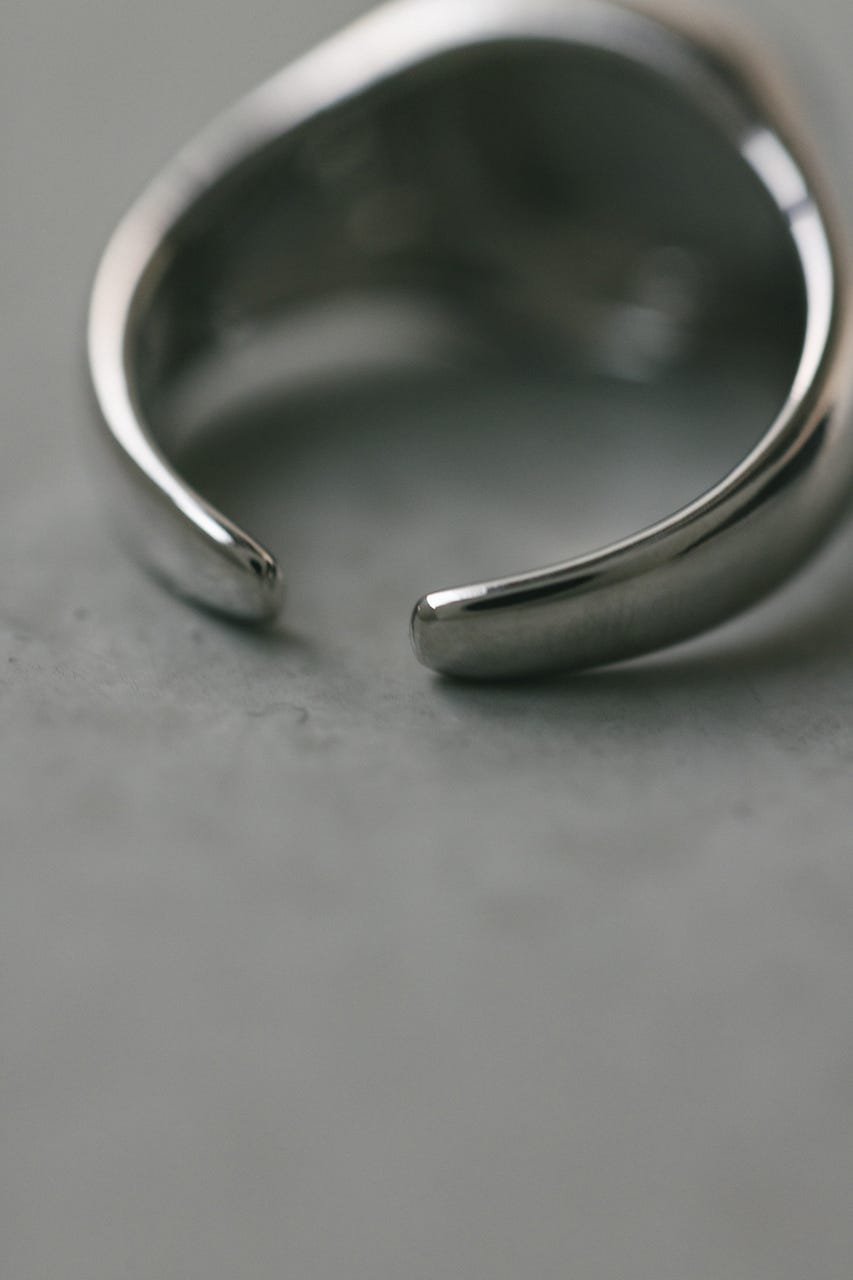 サークルシグネットリング SLV FREE