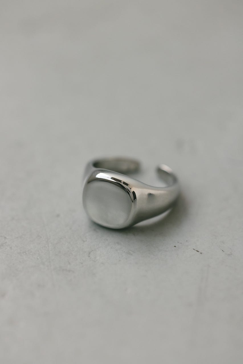 サークルシグネットリング SLV FREE