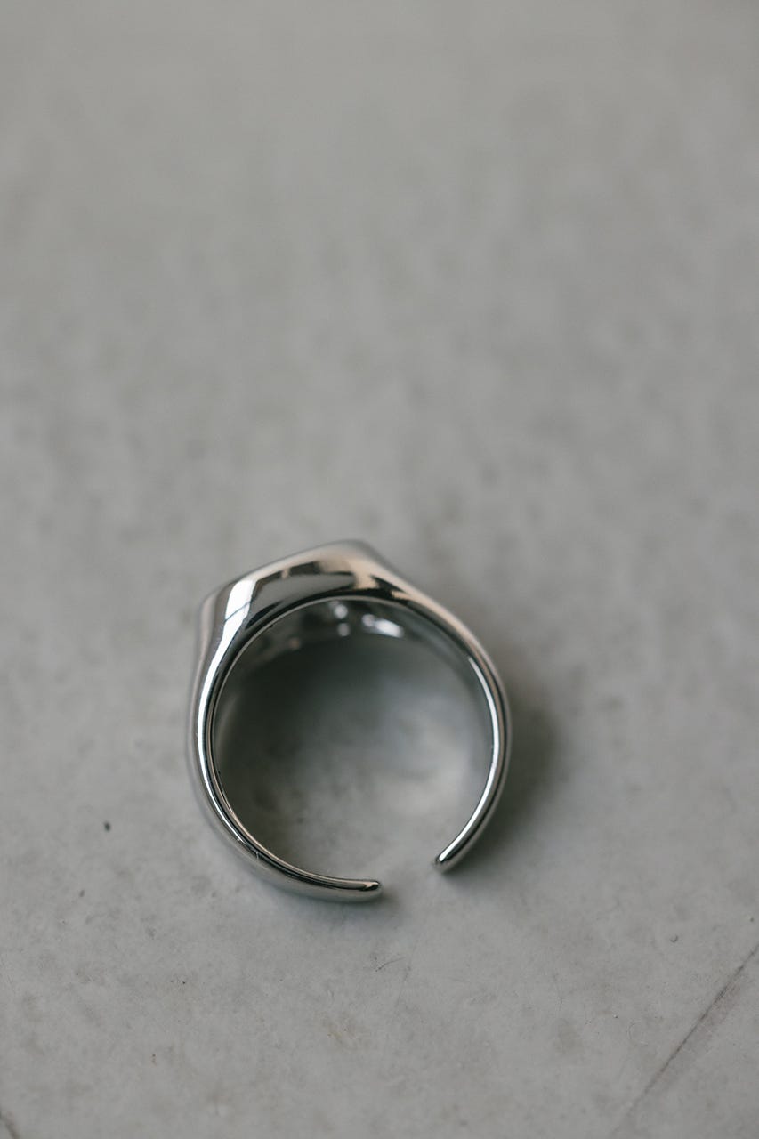 サークルシグネットリング SLV FREE