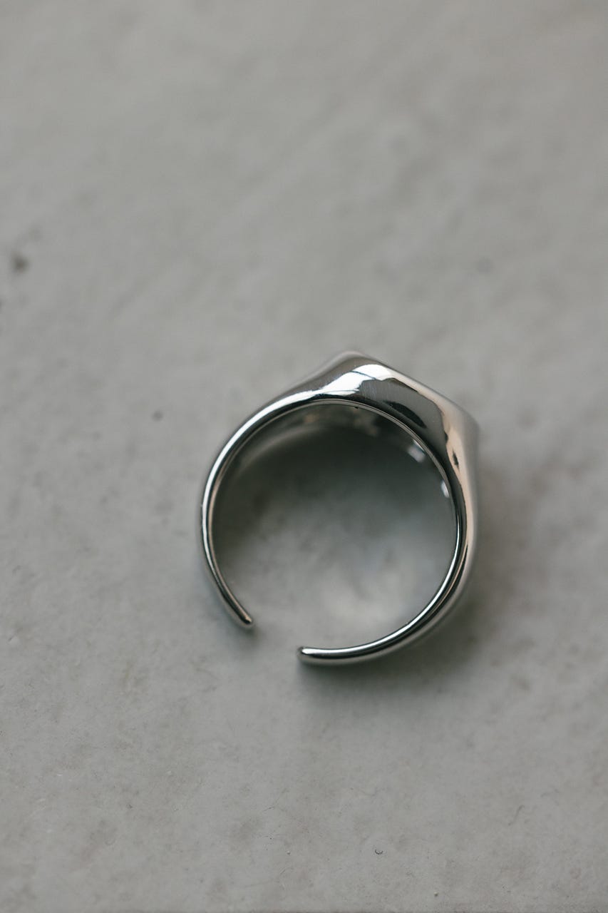 サークルシグネットリング SLV FREE