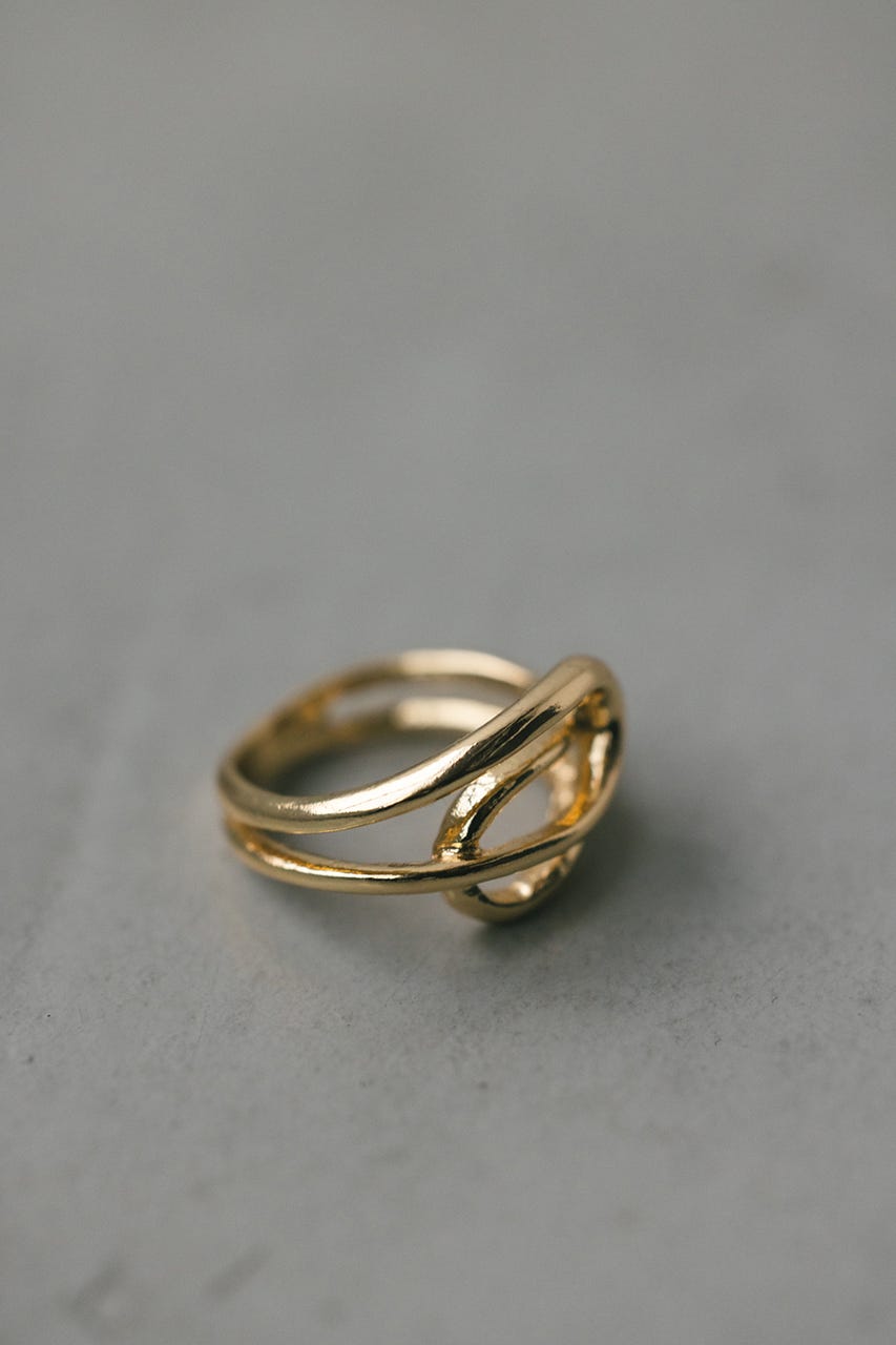 アートラインリング GLD FREE