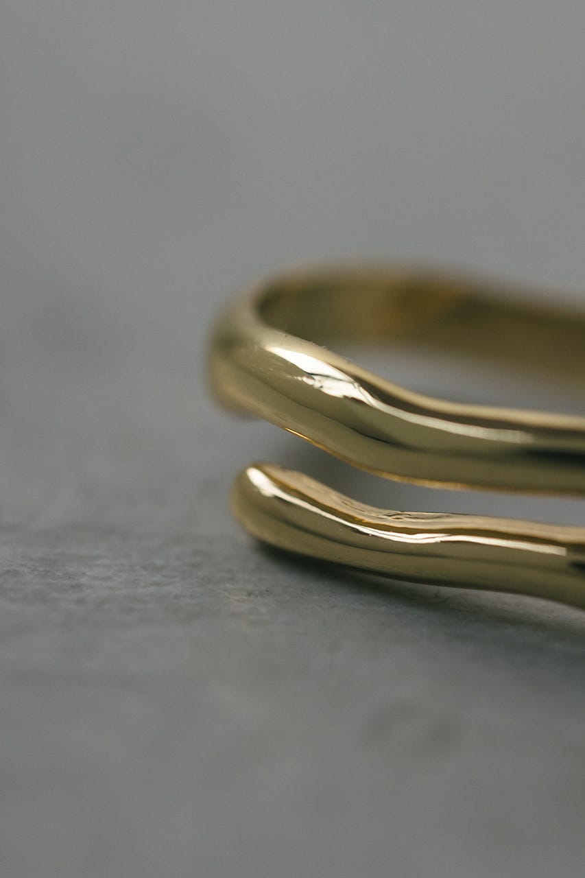 ダブルフィンガーリング GLD FREE