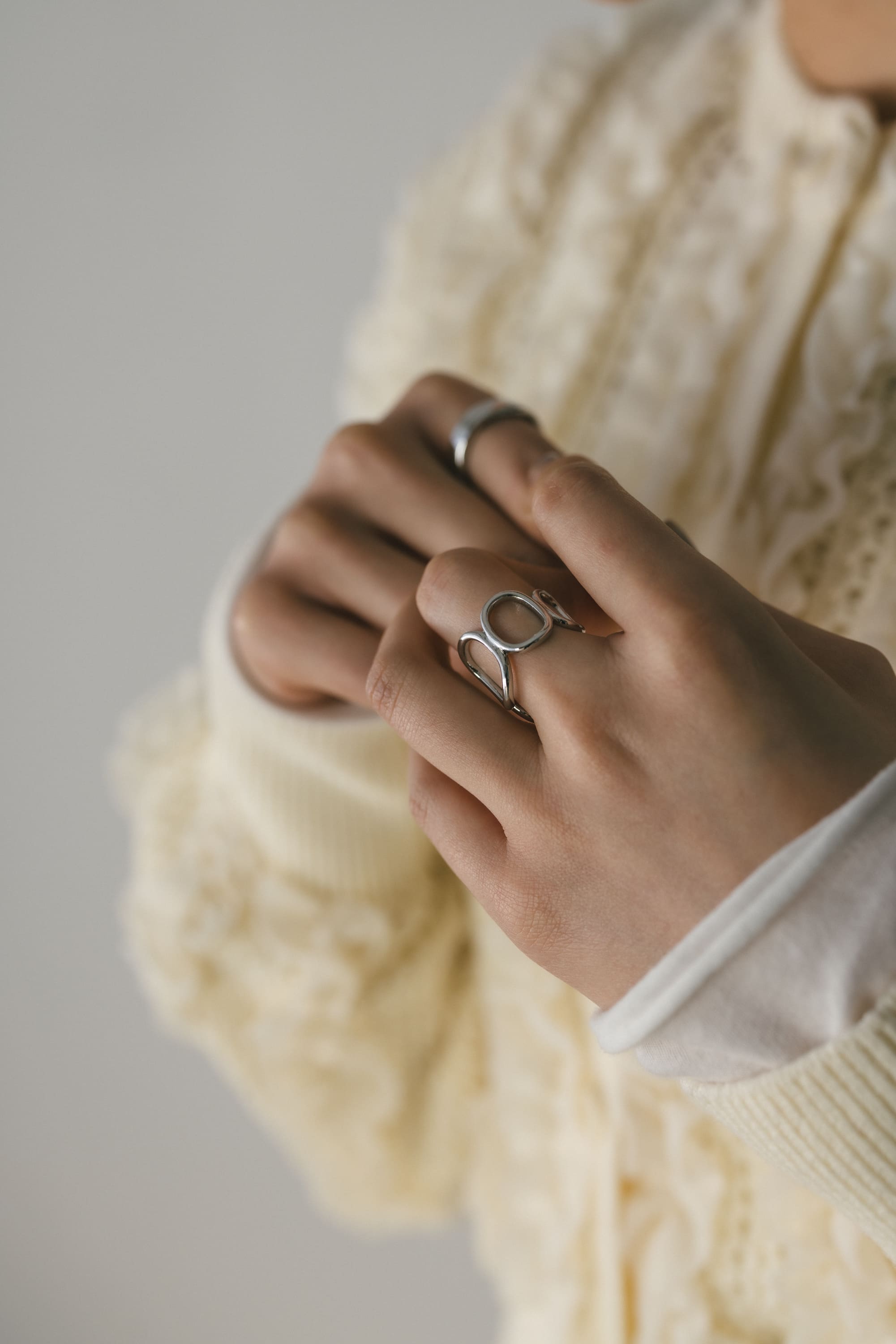 ランダムサークルリング SLV FREE