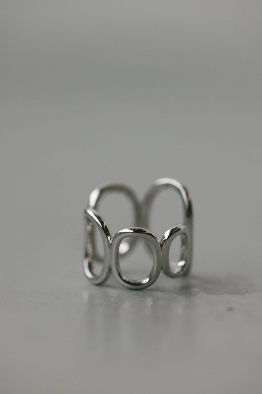 ランダムサークルリング SLV FREE