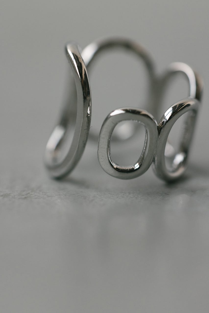 ランダムサークルリング SLV FREE