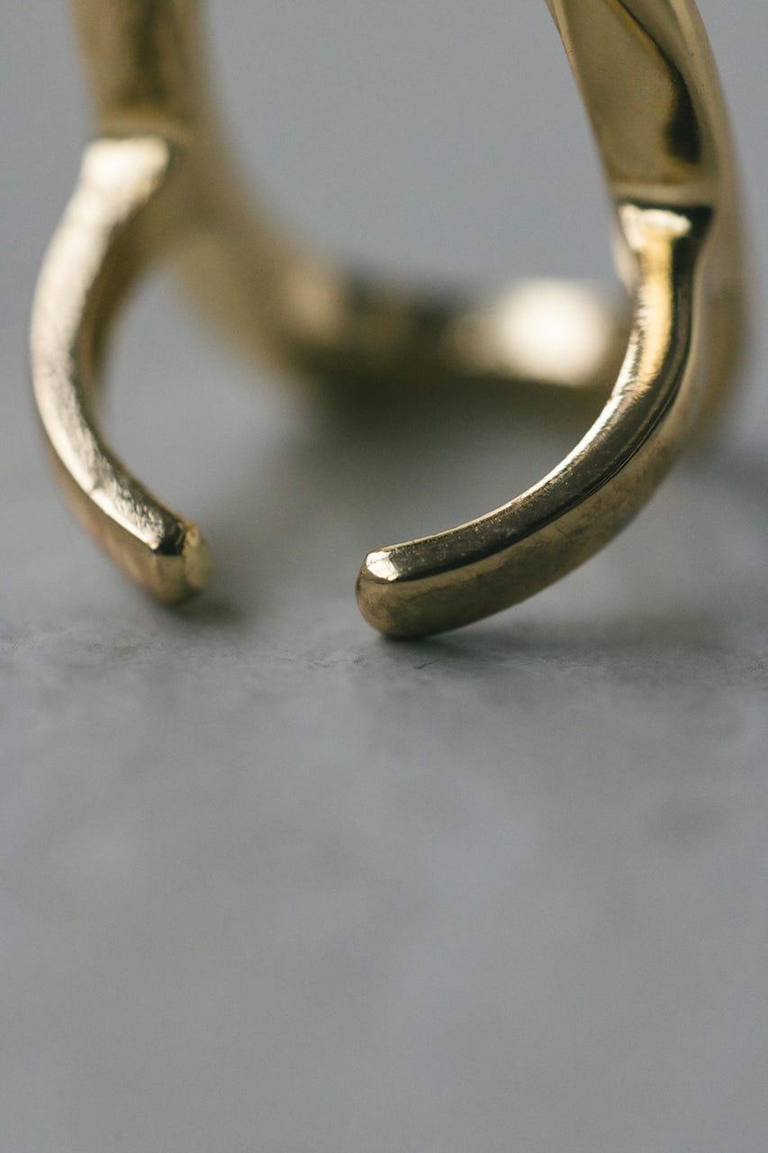 オーバルモチーフリング GLD FREE