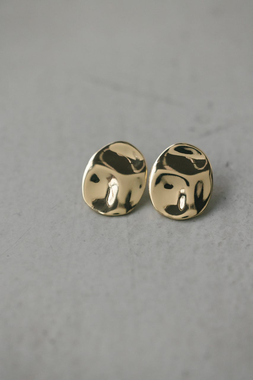 ラバフラットピアス GLD FREE