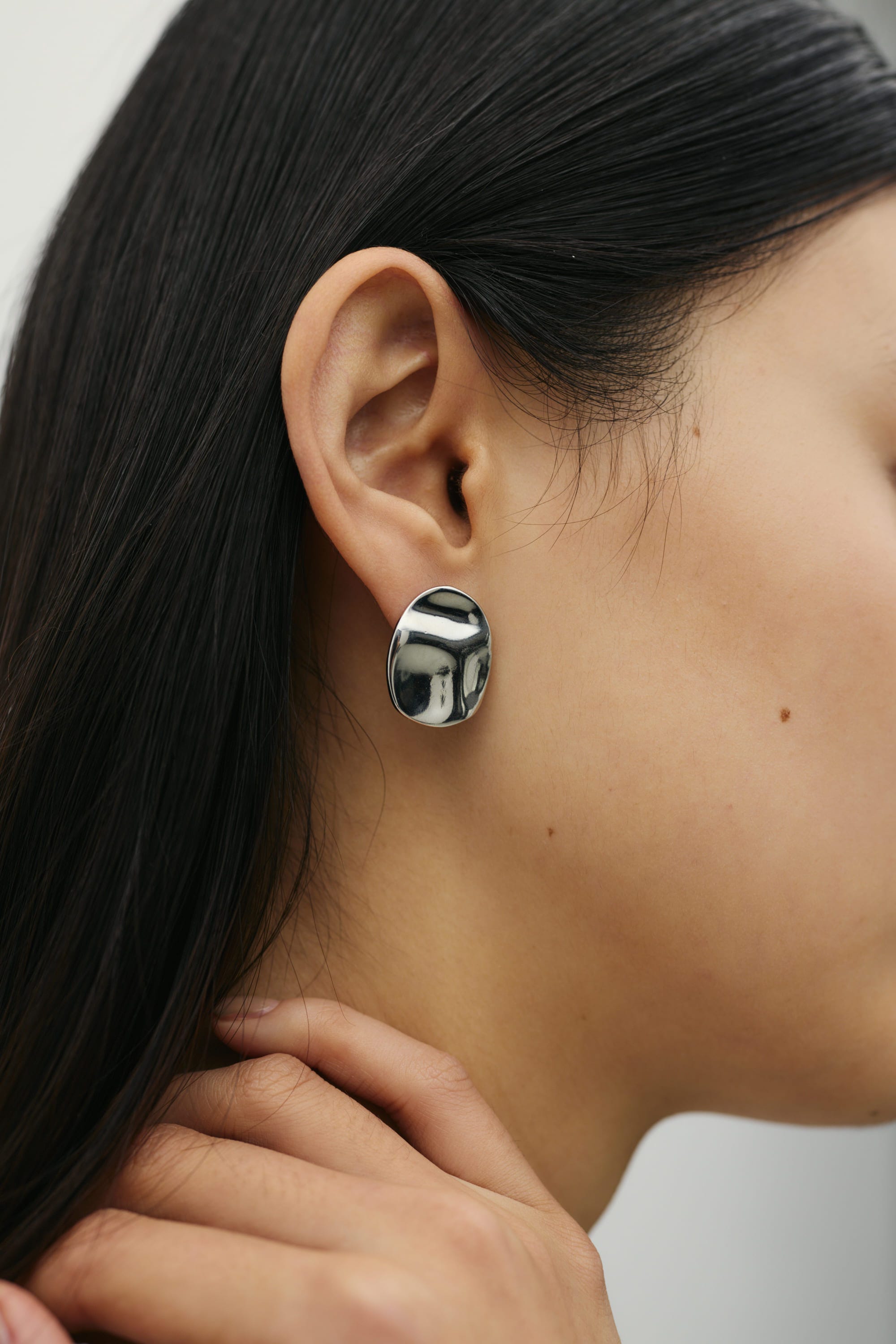 ラバフラットピアス SLV FREE