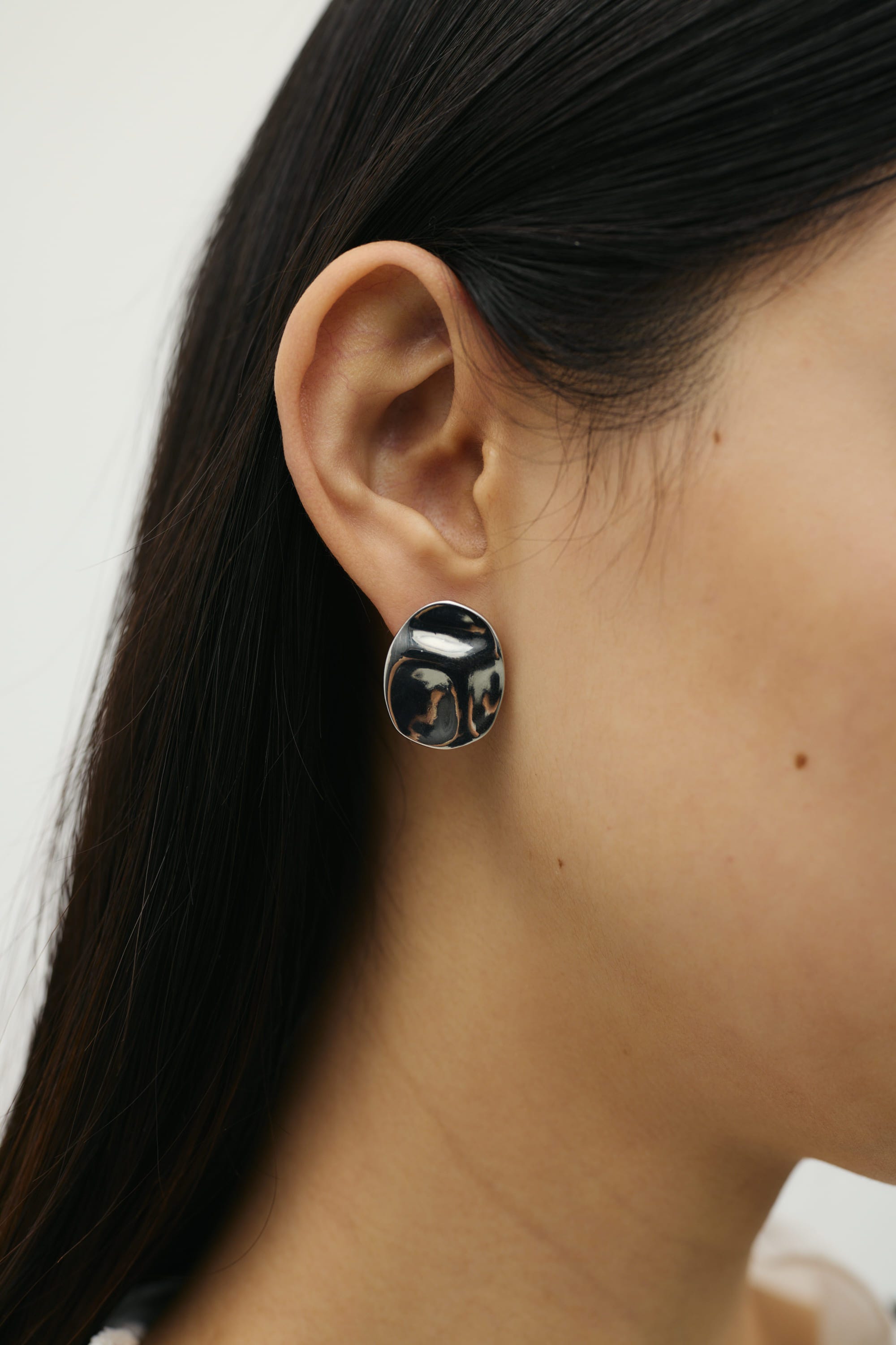 ラバフラットピアス SLV FREE