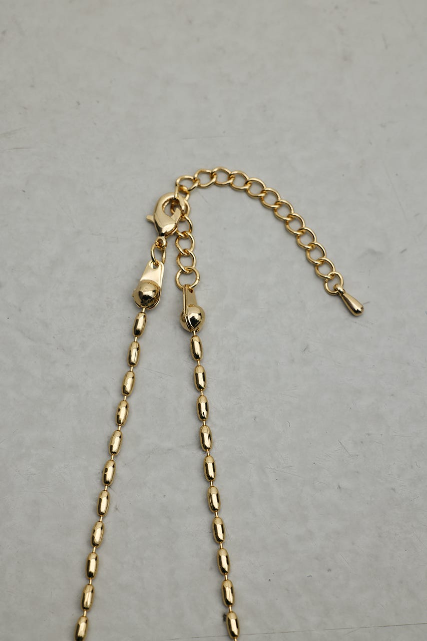 オーバルチェーンネックレス GLD FREE