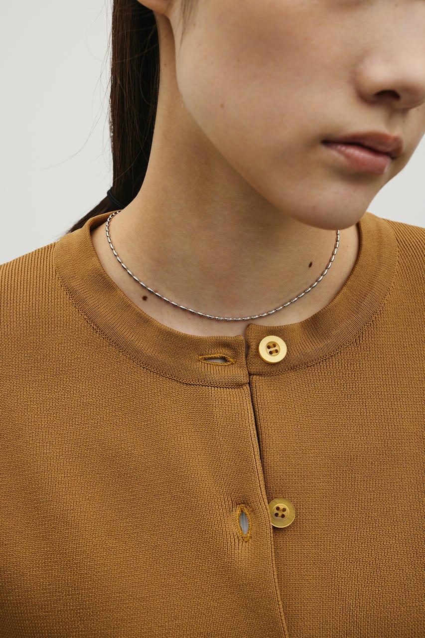 オーバルチェーンネックレス SLV FREE