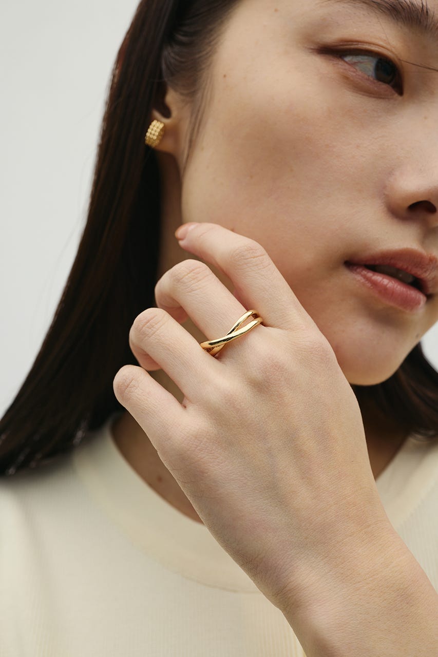 クロスラインリング GLD FREE