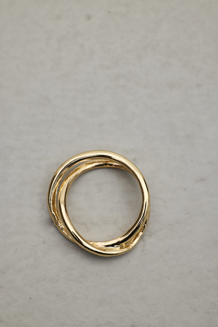 クロスラインリング GLD FREE