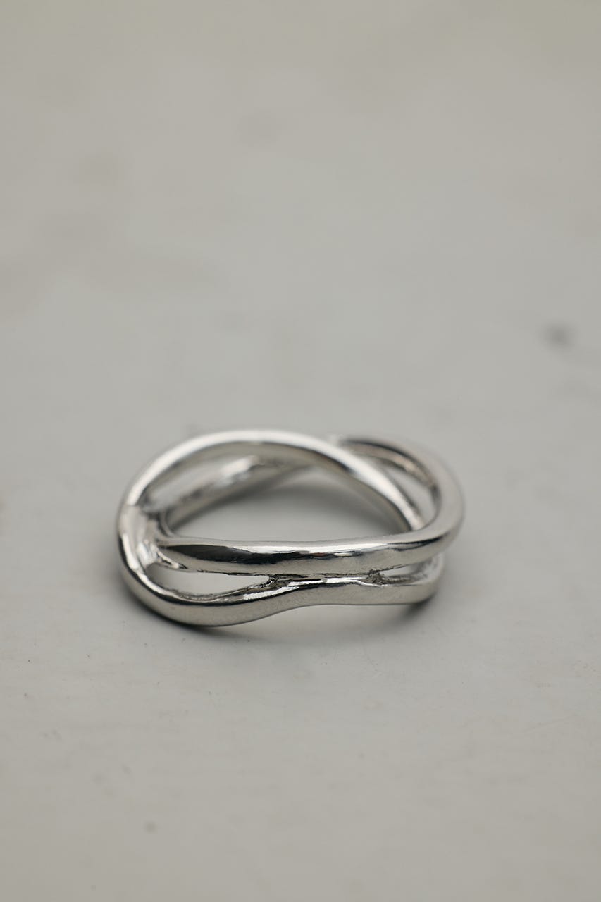 クロスラインリング SLV FREE