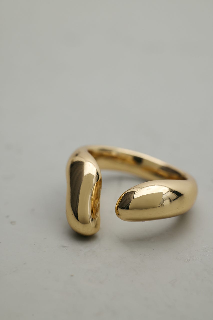 ニュアンスモチーフリング GLD FREE