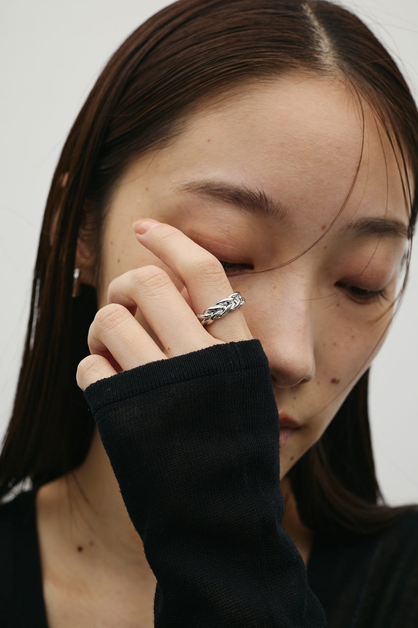 ツイストデザインリング SLV FREE