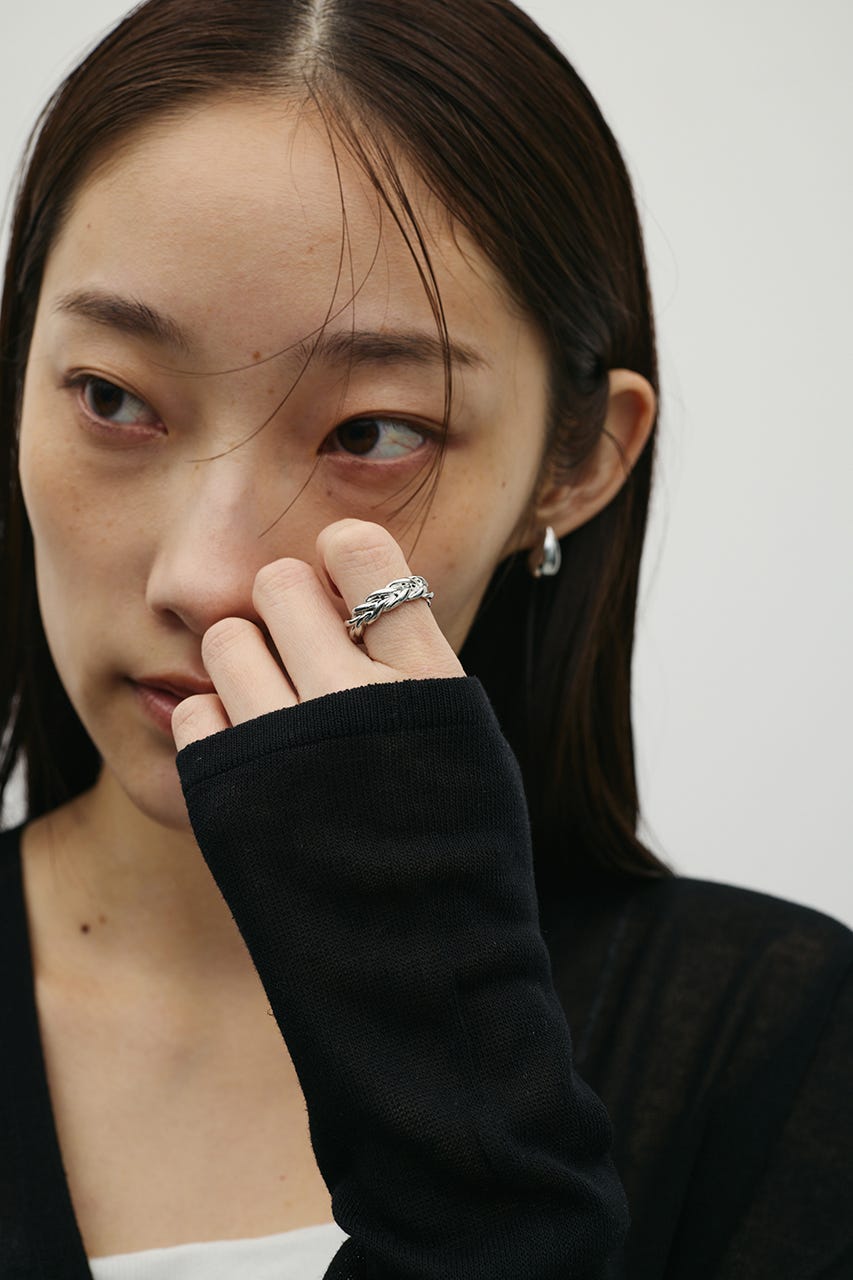 ツイストデザインリング SLV FREE