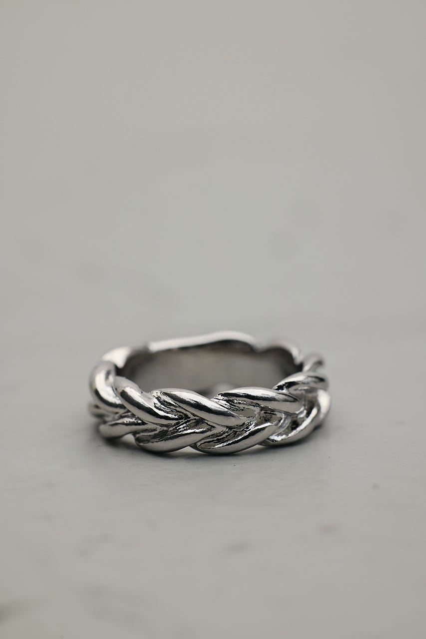 ツイストデザインリング SLV FREE