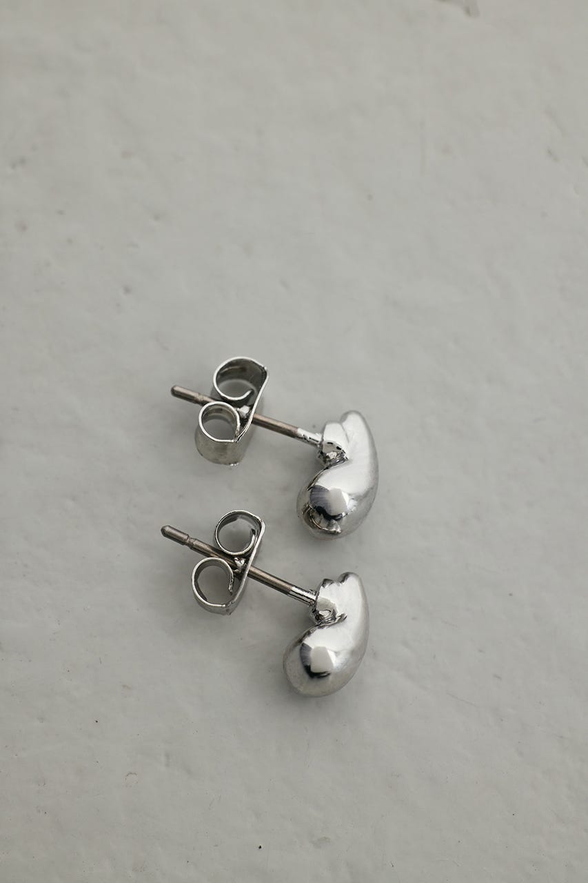 ミニマムドロップピアス SLV FREE