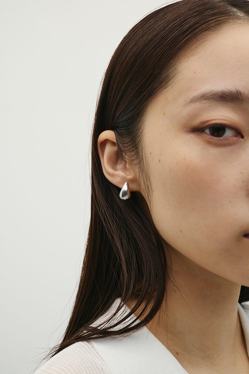 ドロップモチーフピアス SLV FREE