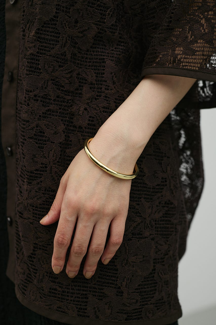 プレーンラインバングル GLD FREE