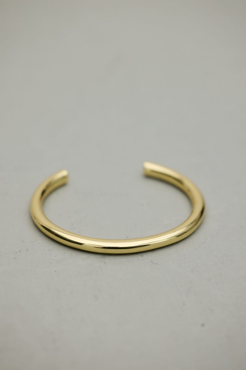 プレーンラインバングル GLD FREE