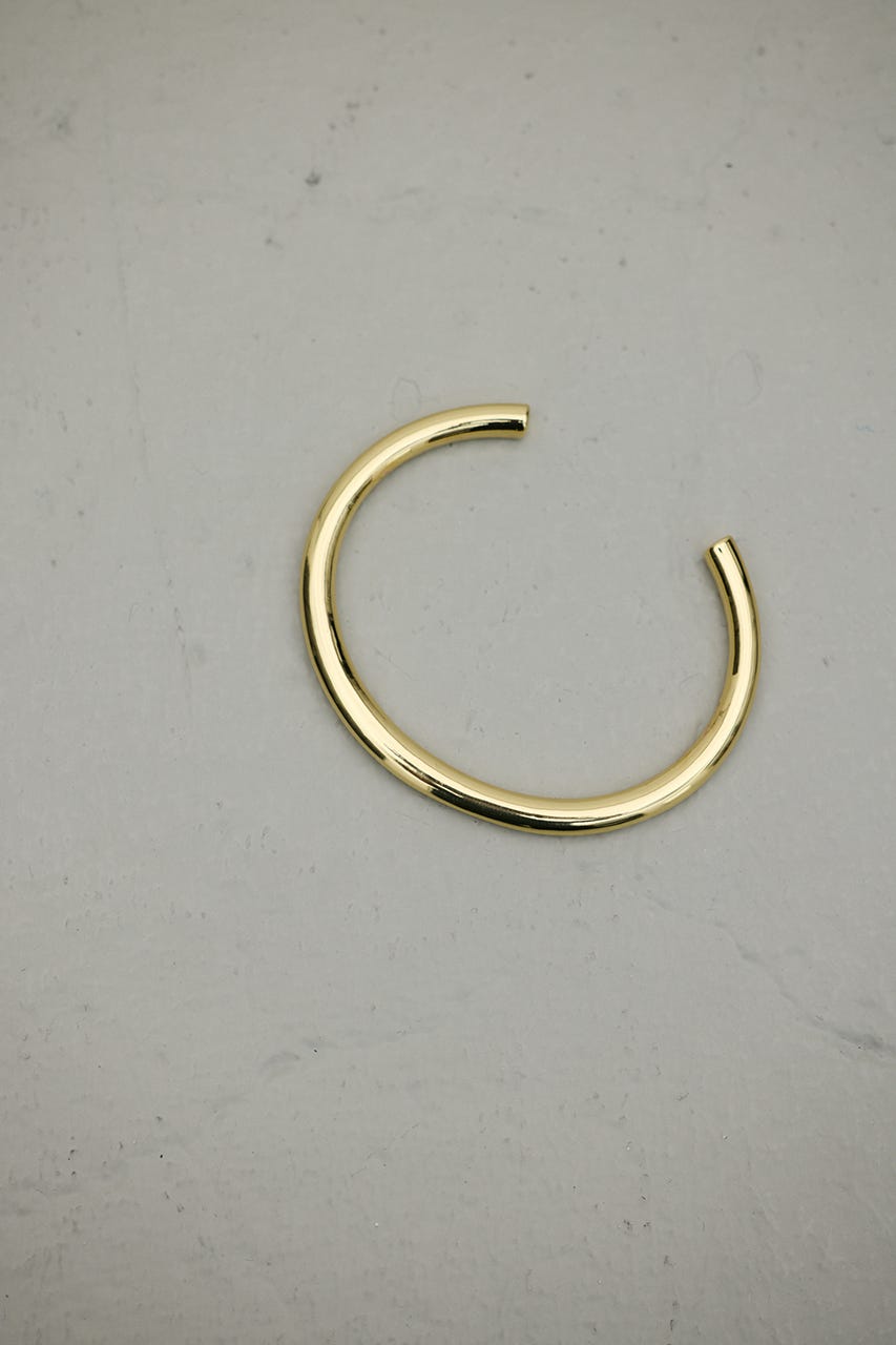 プレーンラインバングル GLD FREE