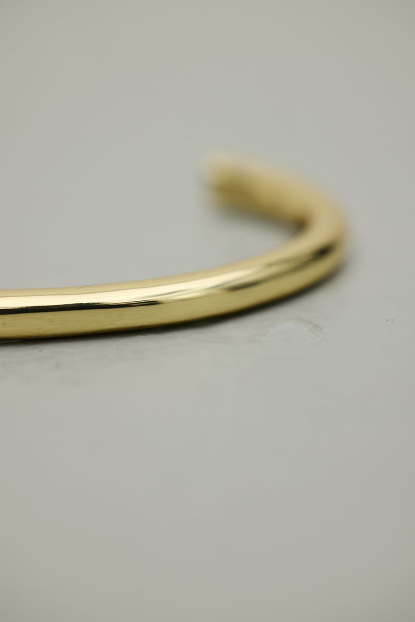 プレーンラインバングル GLD FREE