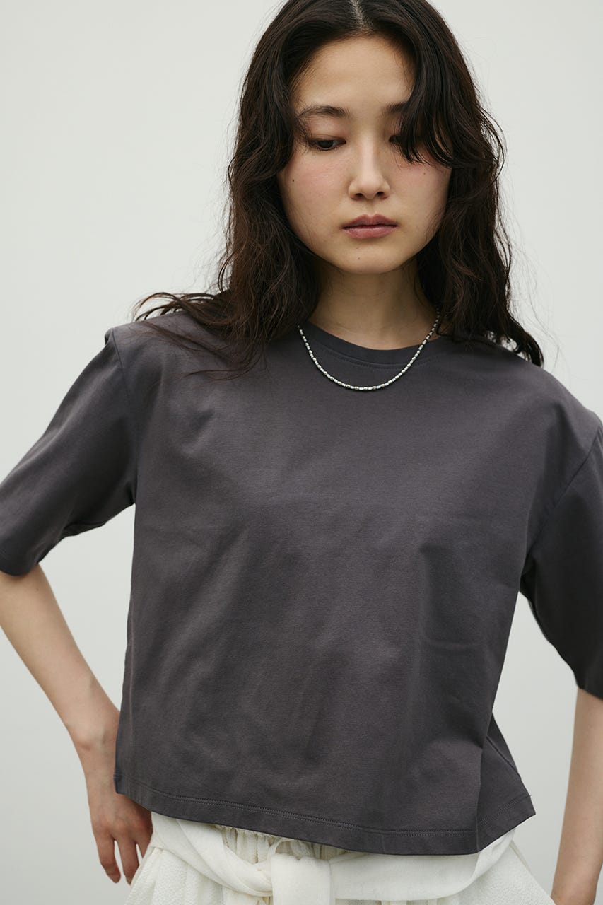 シルバードットビーズネックレス WHT FREE