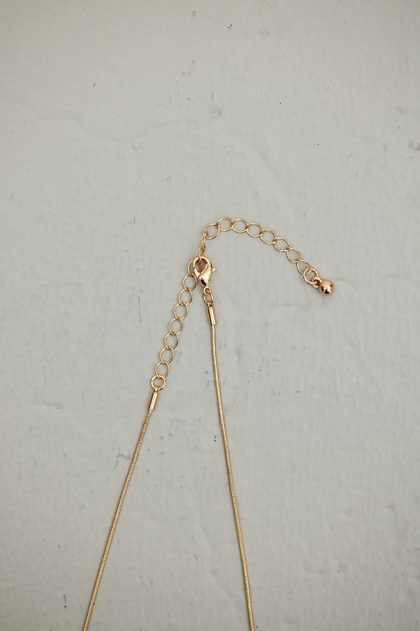 スネークチェーンネックレス GLD FREE