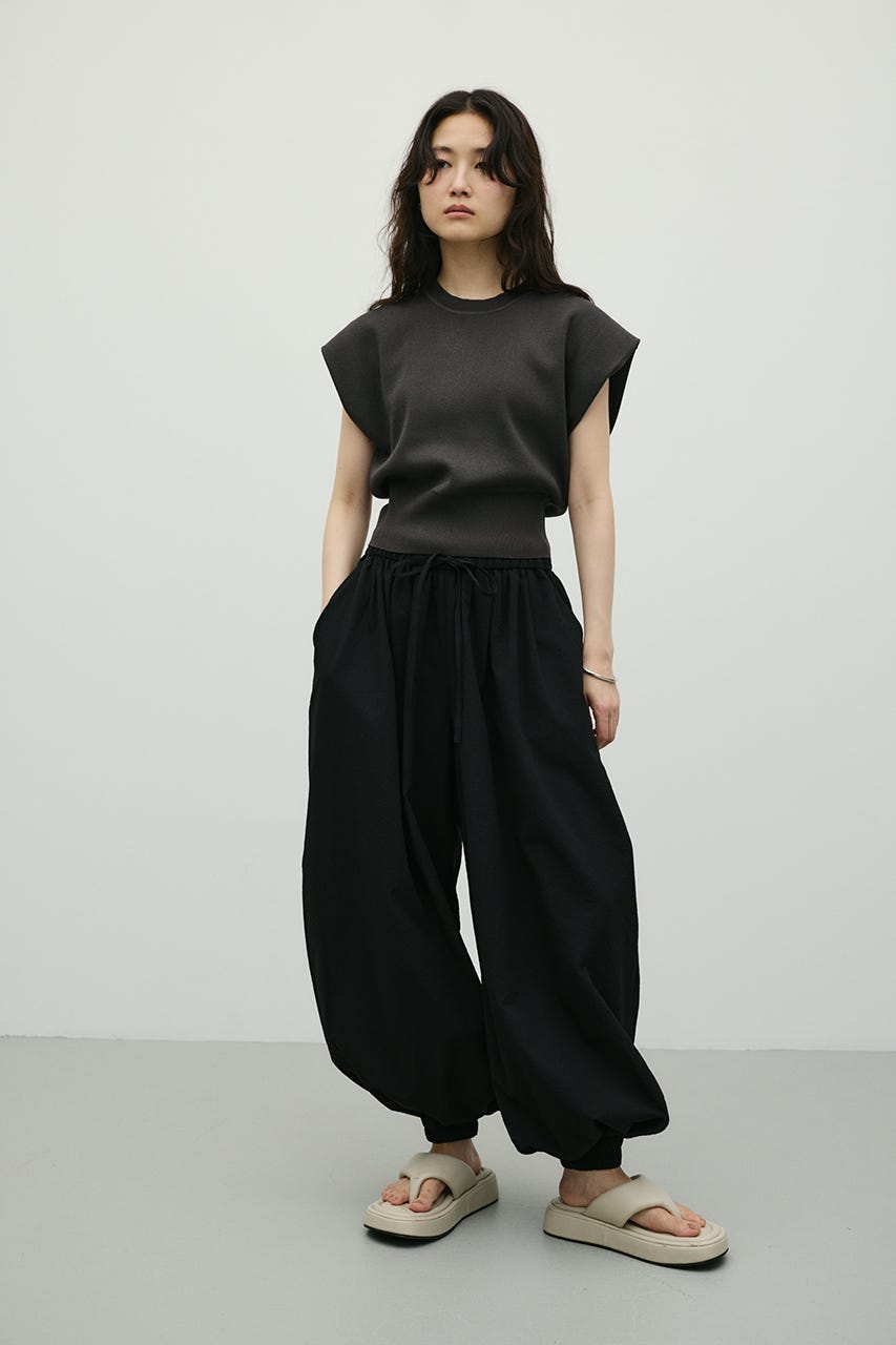 ショルダータックニット C.GRY FREE