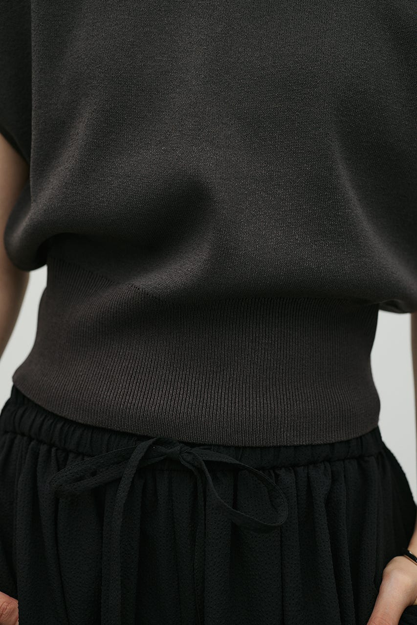 ショルダータックニット C.GRY FREE