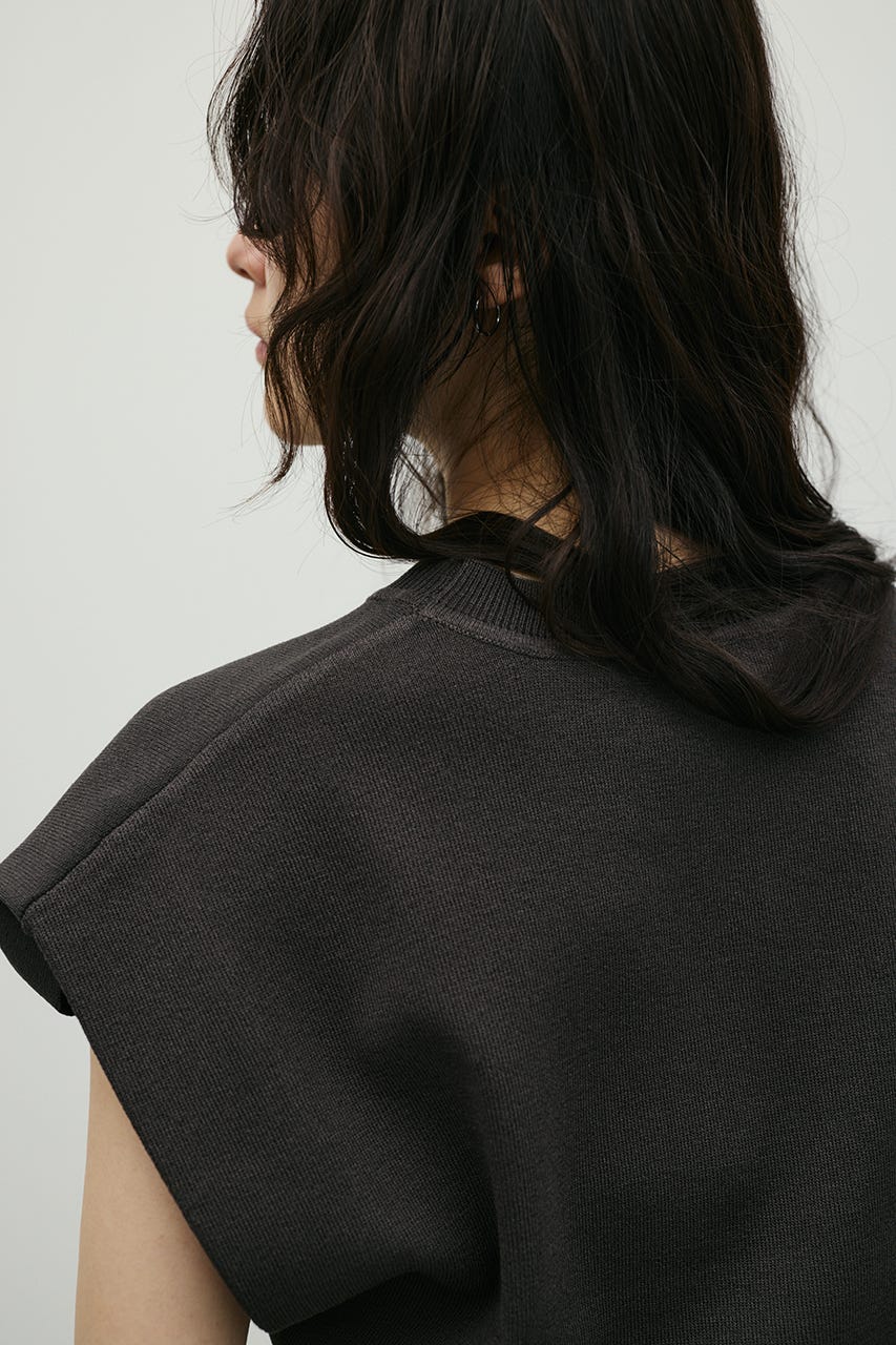 ショルダータックニット C.GRY FREE