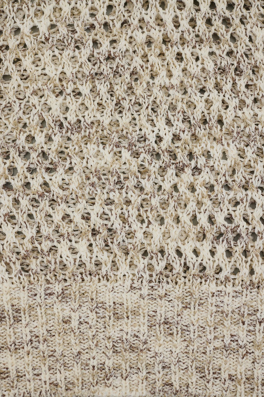 クロシェミックスニットポロ WHT FREE