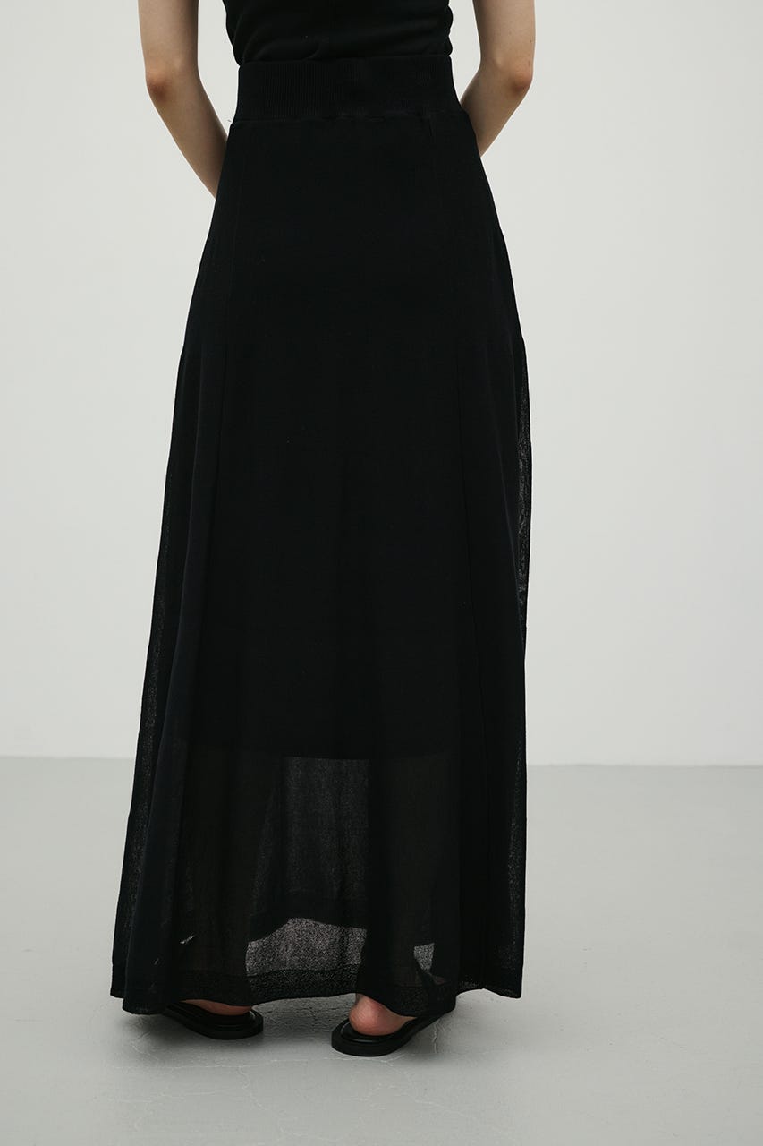 ドライニットシアースカート BLK S