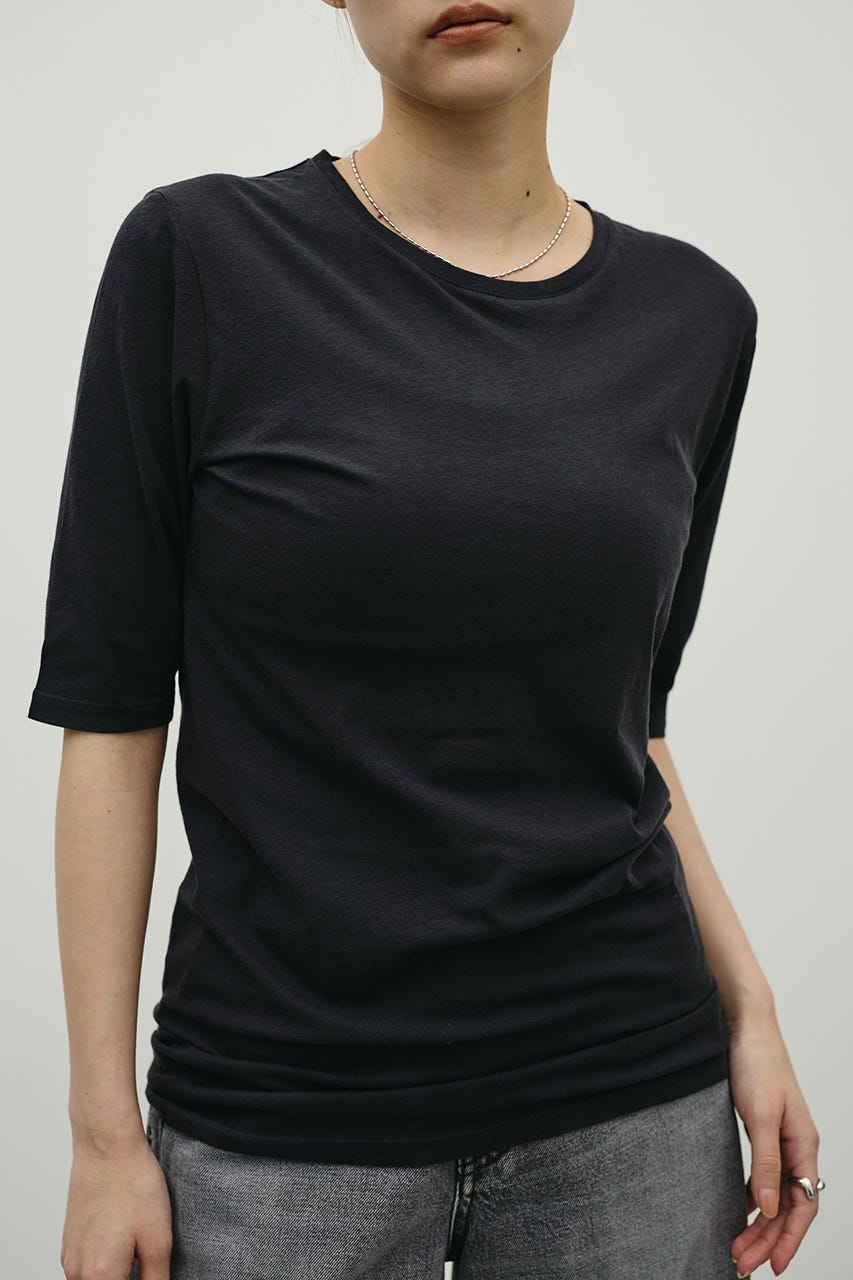 シアーバックシームT BLK FREE