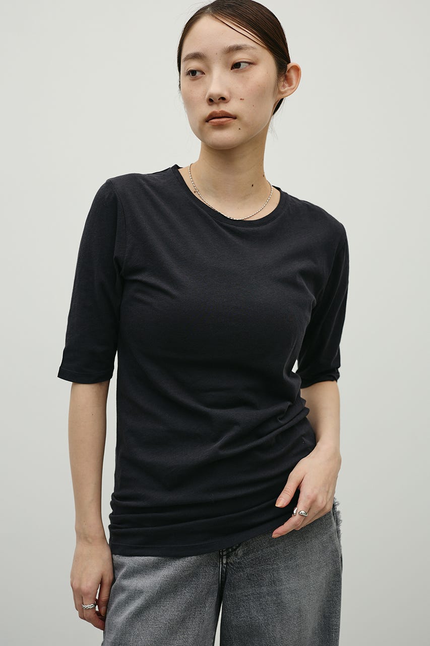 シアーバックシームT BLK FREE