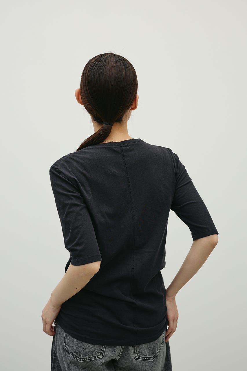 シアーバックシームT BLK FREE