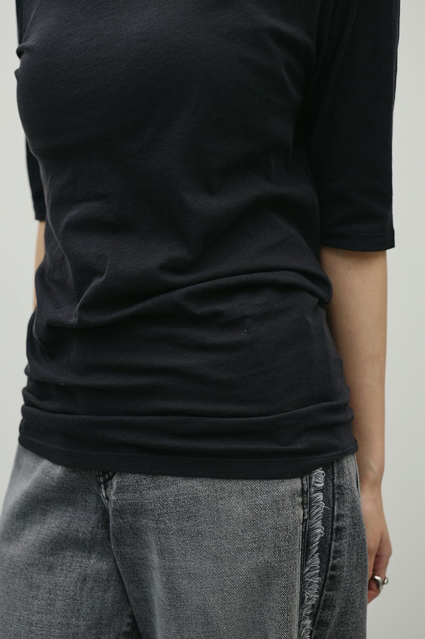 シアーバックシームT BLK FREE