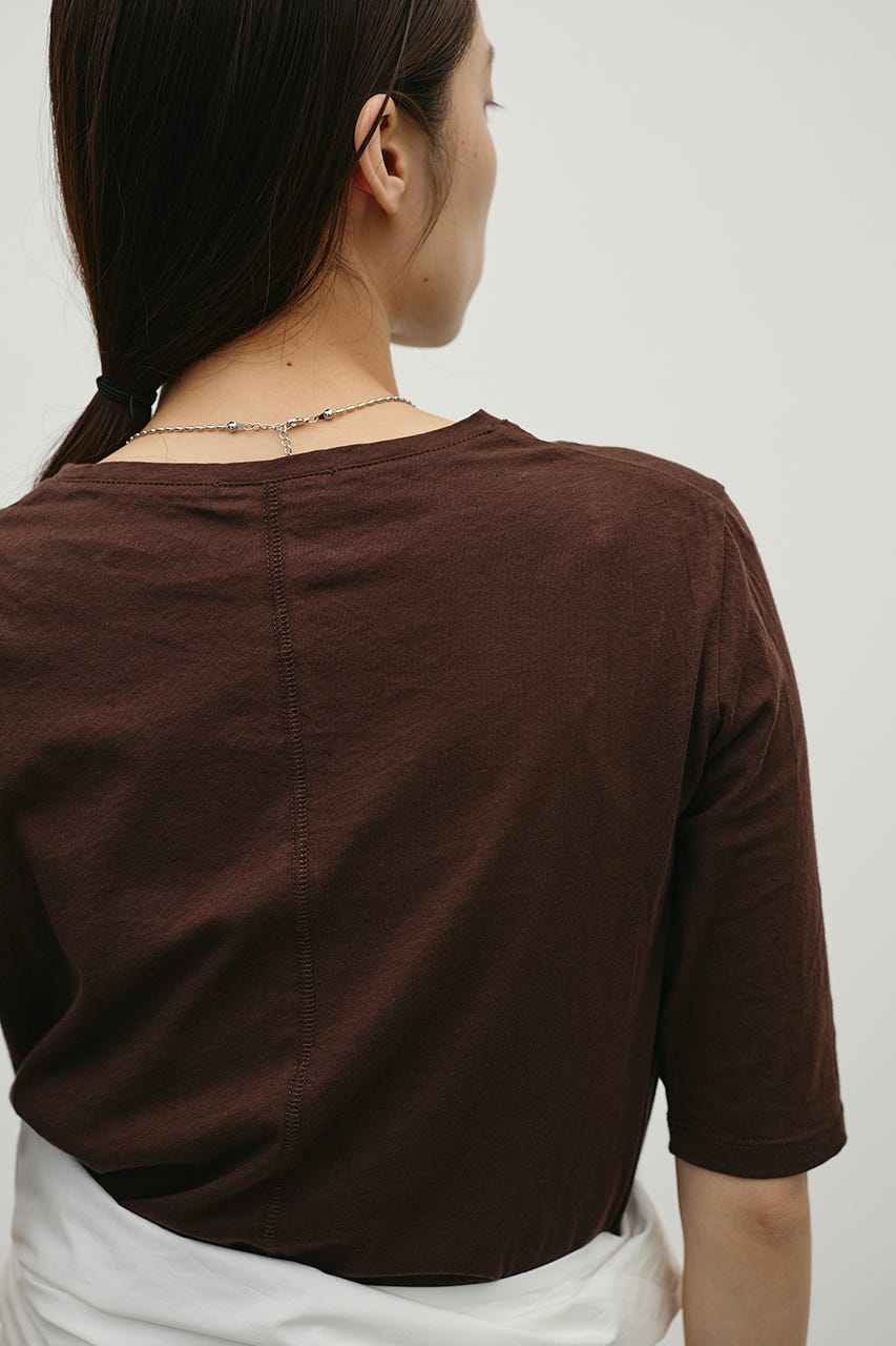 シアーバックシームT BRN FREE