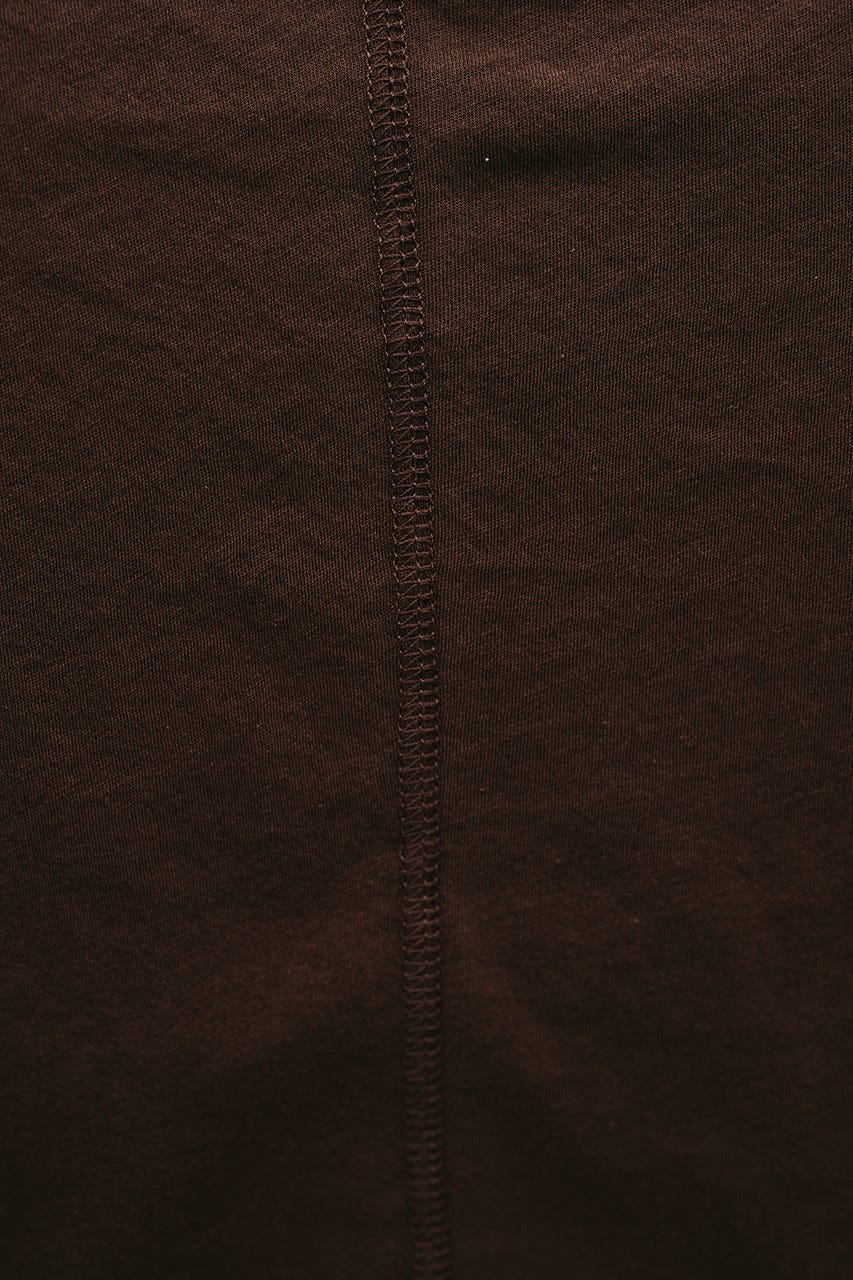 シアーバックシームT BRN FREE