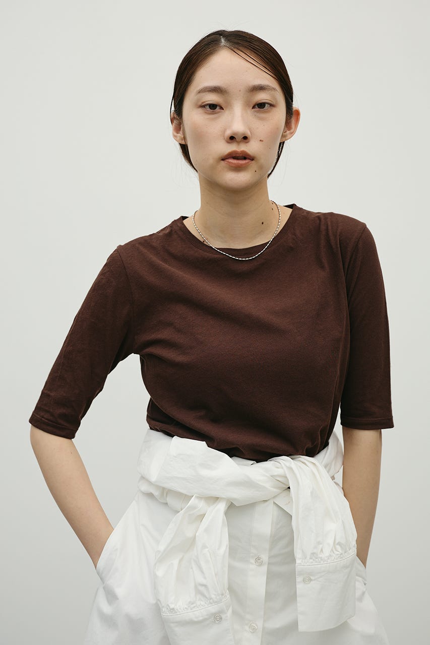 シアーバックシームT BRN FREE